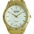 Helbros Men's Round White Dial Watch