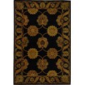 Heritage Mahal Black Rug (6' x 9')