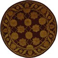 Heritage Mahal Red Rug (8' Round)
