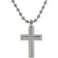 Stainless Steel Variable Cross Necklace