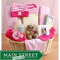 New Arrival Baby Gift Basket for Girls