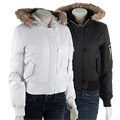 Honee Faux Fur Trim Hooded Jacket