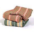 Vintage Stripe Bed Blanket (Yarn Dyed)