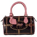 Fendi PVC 'Selleria' Bag with Leather Trim