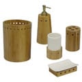 Bamboo Bath Accessory Set