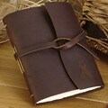 Handcrafted Leather Journal, 'Memories' (United States)