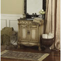 Country French Vanity Sink with Marble Top