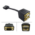 VGA Male to VGA Female 2x Video Splitter