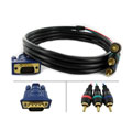 VGA to RCA Male-to-male Component Video 3-foot Cable