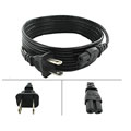 Power Cord for NoteBook 2-Prong 6-foot Cable