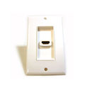 HDMI Single Port Wall Plate
