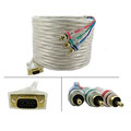 VGA to 3RCA M/M 25-foot Component Video Cable