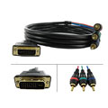 DVI-I to 3RCA 6-foot Cable