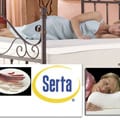 Serta 2-inch Memory Foam Mattress Topper with Contour Pillows