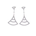 Sterling Silver CZ Fashion Earrings