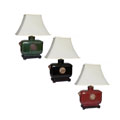 Square Medallion Asian Jar Lamp (China)