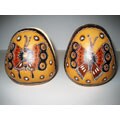 Set of Two Gourd Napkin Holders (Peru)