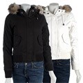 Zenana Bomber Jacket with Fur Trim Hood