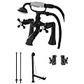 Vintage Oil Rubbed Bronze Clawfoot Faucet Package