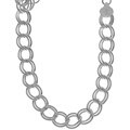 Sterling Silver 8-inch Large Charm Bracelet