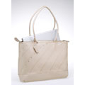 Nunzia Designer Women's Laptop Briefcase (Bellagio Cream)