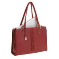 Nunzia Designer Women's Laptop Briefcase (Emelia Red)