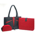 Nunzia Designer Michelle Red Women's Laptop Briefcase
