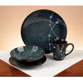 Platinum Blue 16-piece Dinnerware Set