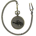 Dufonte by Lucien Piccard 'Oldmobile' Antique Pocket Watch