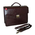 Foray Leather Double-Gusset Business Case Portfolio