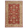Hand-tufted Gabriela Red Wool Rug (5' x 8')