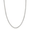 Sterling Silver 16-inch Spiga Chain