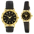 Paul Du Pree by Croton Strap Quartz Watch Set