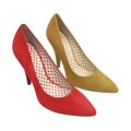 BCBGirls Popiul Suede Pointed Toe Pumps