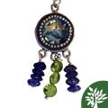 Granulated Border Roman Glass Necklace (Israel)