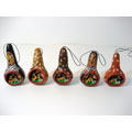 Peruvian Ornaments Gourd Christmas Nativity Set (Peru)