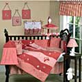 Brianna's Butterflies Designer Baby Crib Bedding