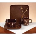 Asian Flower 16-Piece Dinnerware Set