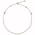 Sterling Silver Two-tone Heart Necklace