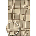 Heat-set Ivory Rug (2'3 x 10')