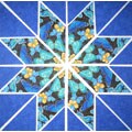 Black Butterfly Fabric Kit (12 Quilt Blocks)