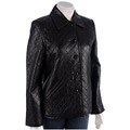 Colebrook Women's Quilted Black Leather Jacket
