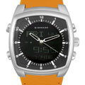 Giordano Men's Analog/ Digital Leather Watch