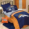 Broncos Comforter and Sheet Set (Twin)