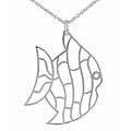 Sterling Silver Fish Necklace