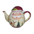 Hand-painted Santa Claus Collection Teapot