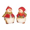 Snowman Delight Salt and Pepper Shaker Set