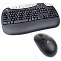 Logitech Cordless Keyboard and Wireless Mouse