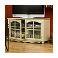 Coventry Antique White Double Door TV/ Media Cabinet