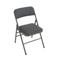 Fabric Cushioned Folding Chairs (Pack of 4)